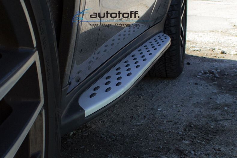 Trepte laterale din aluminiu MERCEDES BENZ GLC SUV X253 Coupe C253