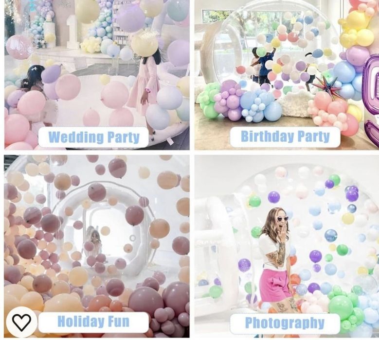 Надувной прозрачный павильон