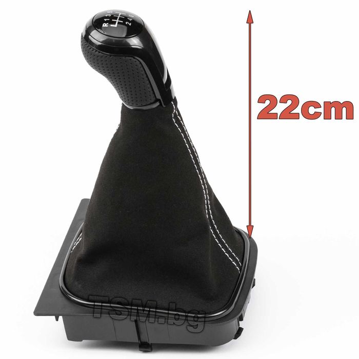 Топка Скоростен Лост с маншон алкантара за VW GOLF 5 6 JETTA EOS Голф