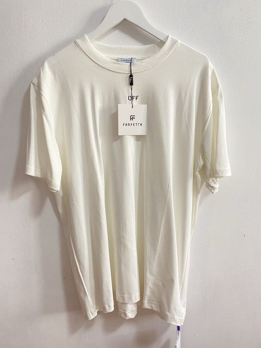 Tricou Fara guler Off Whi.te