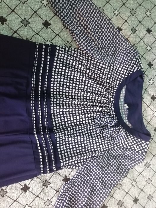 Продам синее платье