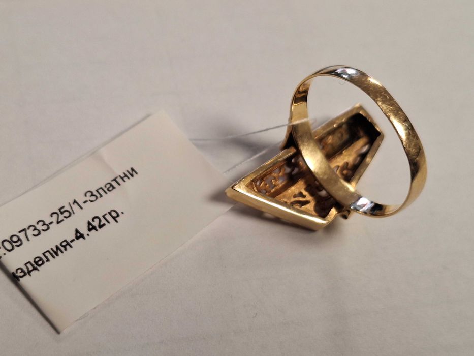 Златен пръстен 4,42гр.14к