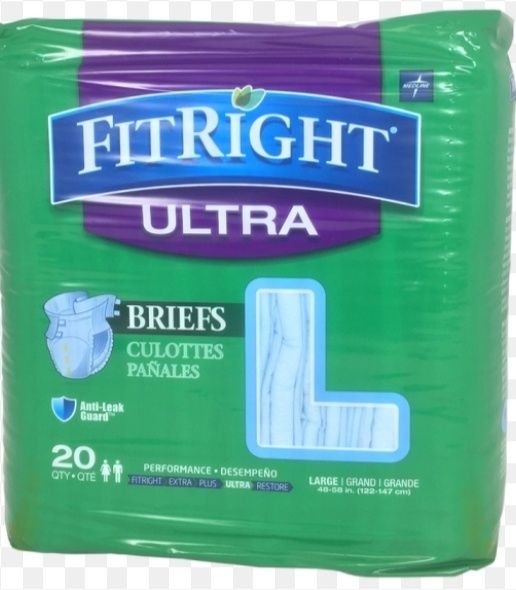 Подгузники для взрослых FITRIGHT производства США.