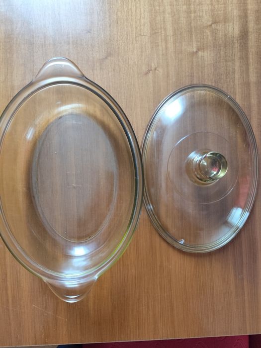 Нова тенджера от йенско стъкло