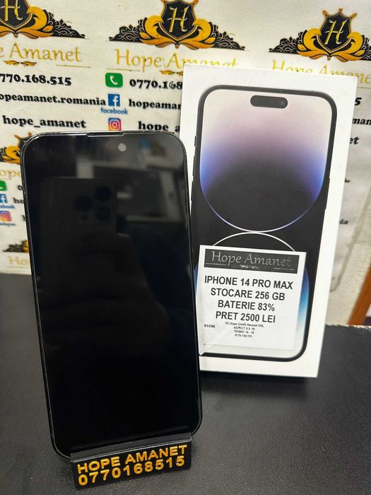 Hope Amanet P3 Iphone 14 Pro Max 256 GB