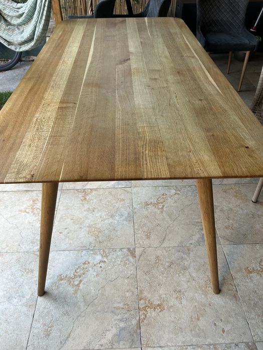 Masa dinning  lemn masiv 180 cm/90 6/8 pers
