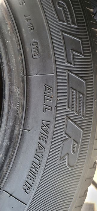 4 anvelope 245 65 17 goodyear toate anotimpurile 8mm