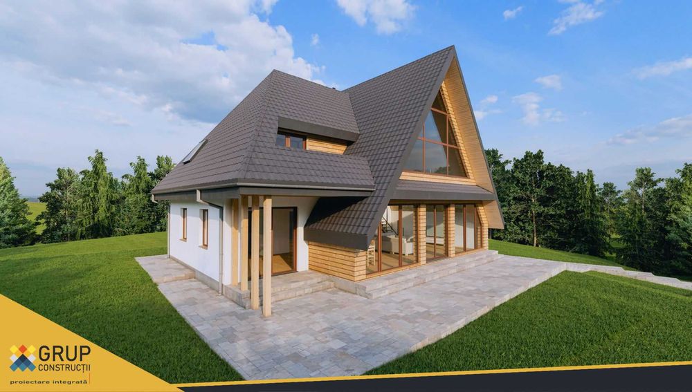 Proiect complet pentru casă – Arhitectură | Structură | Instalații