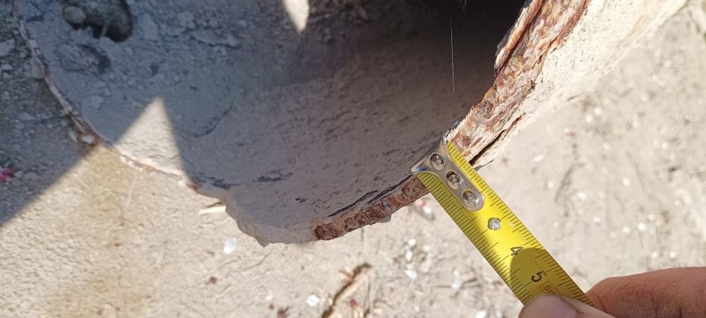 Turba 320lik 7metr uzunligi suvga