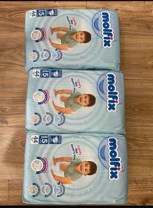 Памперси Molfix 5 - 44бр