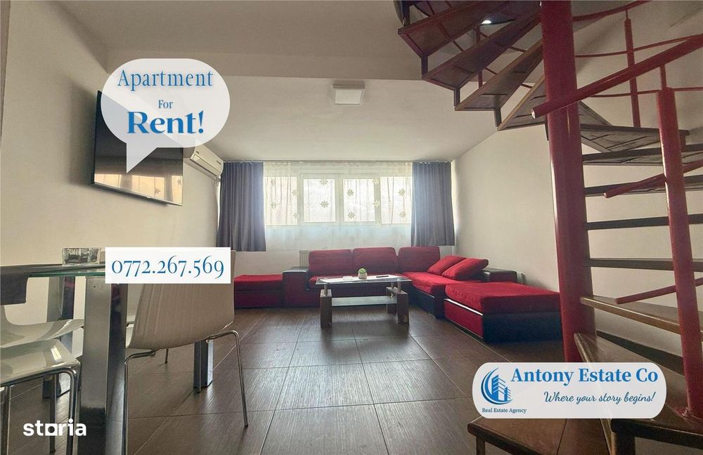 Apartament de inchiriat, 2 Camere, Open Space, Ultracentral, Oradea — fotografia 1