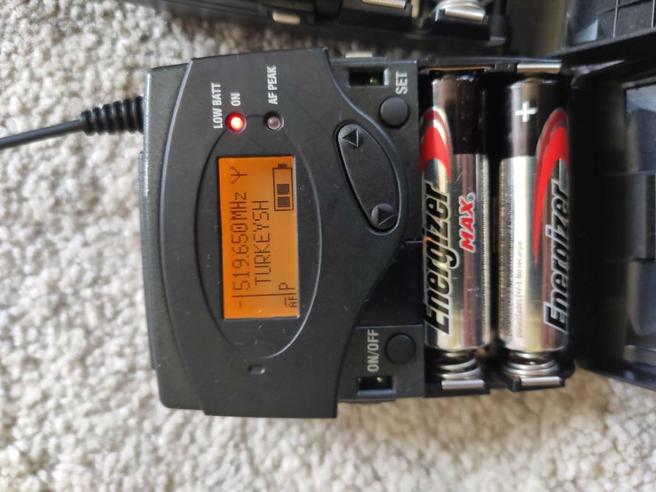Sennheiser G3 wireless instrument saxofon clarinet vioară acordeon microfon lavaliera