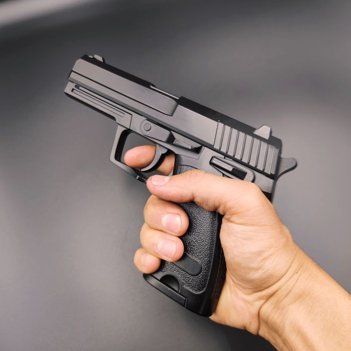 Пистолет металлический Аирсофт железный пистолет - Доставка