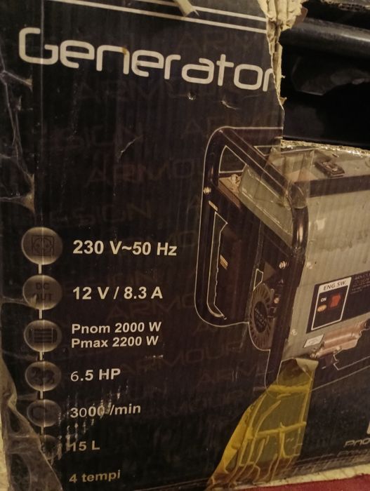 Бензиновый генератор 2000 ватт