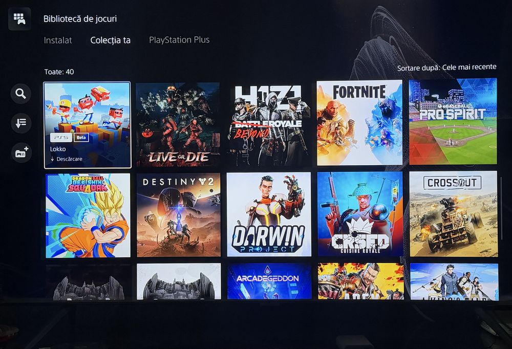 PS5 - Playstation 5 Slim Digital 1Tb + 40 jocuri
