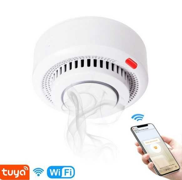 Tuya/Smartlife WiFi Пожарен (димен) датчик с известяване към телефон гр ...