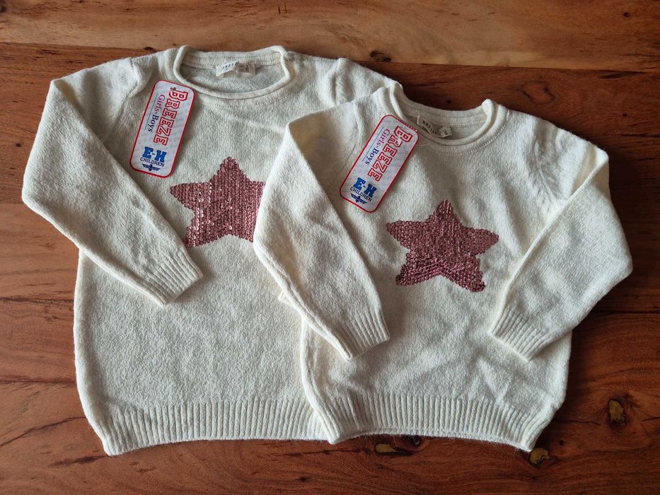 Нови пухкави  детски блузи