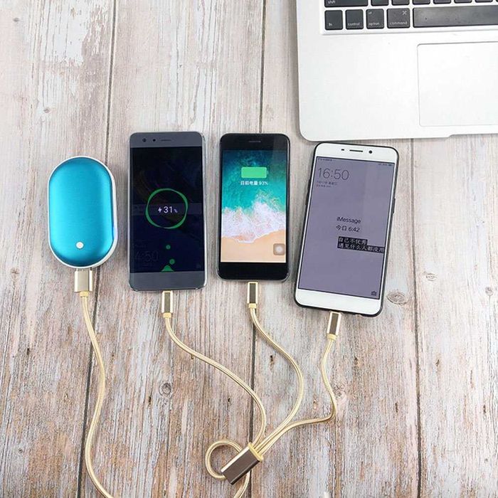 Акумулаторен нагревател със затопляне/ Power bank 5200 mAh