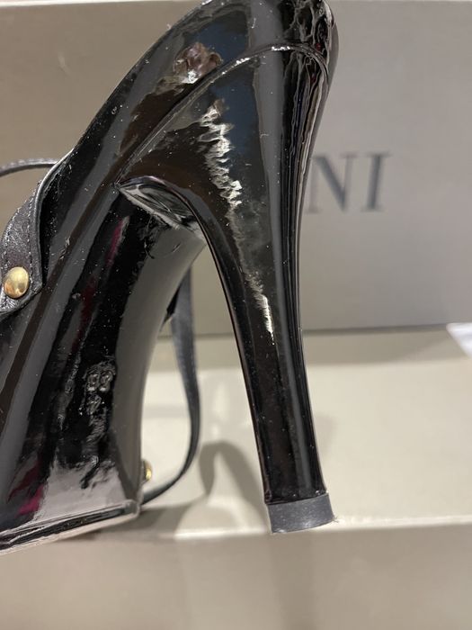 Сабо Pollini 35, / Сандали- сребристо НОВИ 49лв