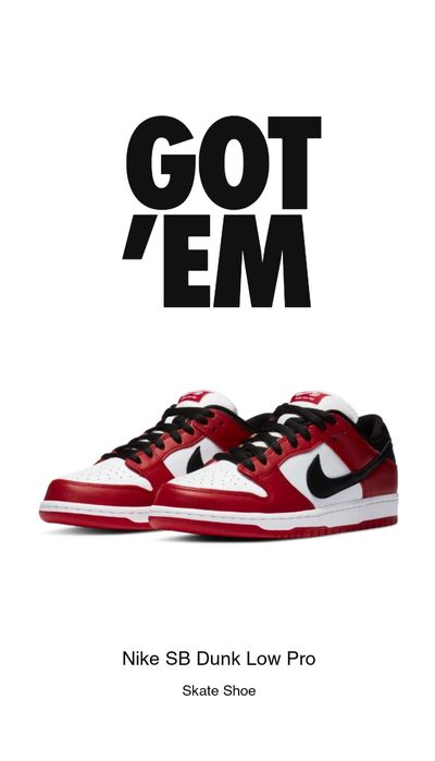 Nike Dunk Low SB Chicago