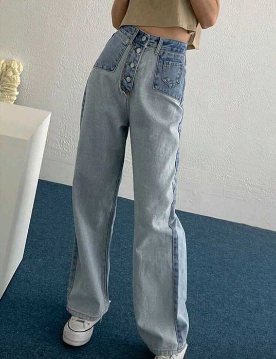 Дамски ефектни дънки