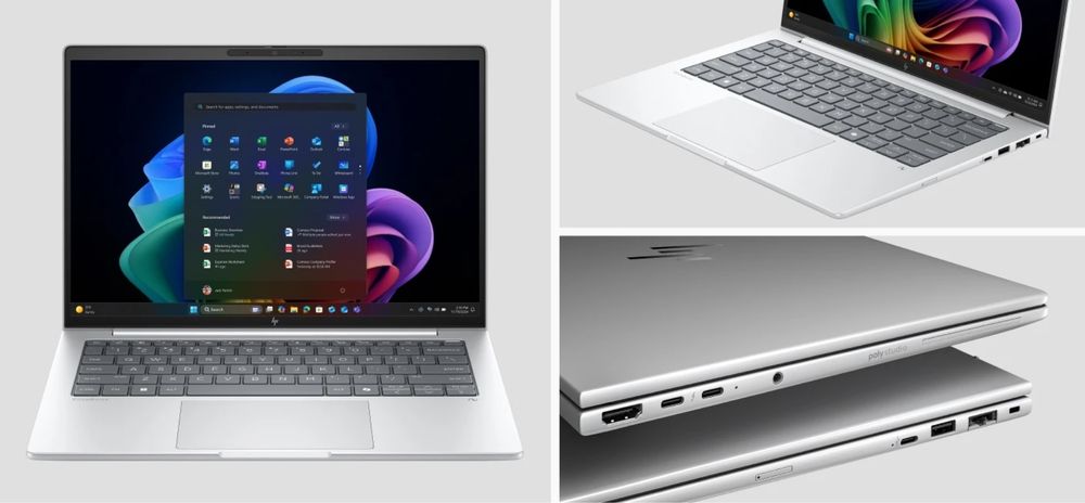 Laptop HP EliteBook 8 G1i 14", i5 Ultra5, 16GB RAM, 512GB SSD