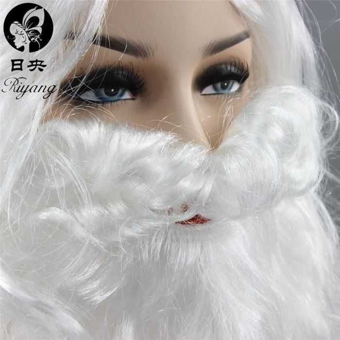 Парик и борода дед мороза