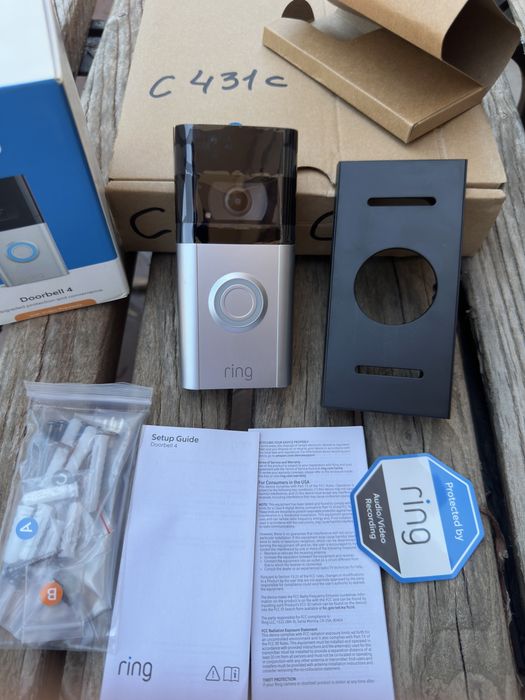 Видеозвонок Ring Doorbell 4 (новый)