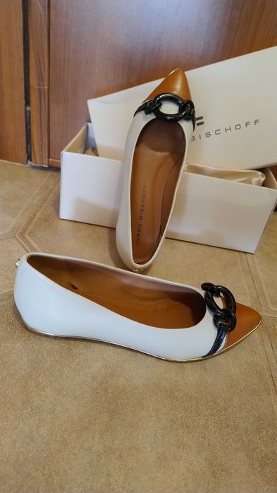 Дамски обувки естествена кожа JORGE BISCHOFF