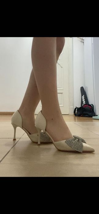 Туфли молочные б/у