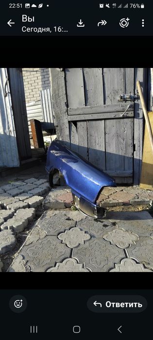 Продам крвло ауди в4