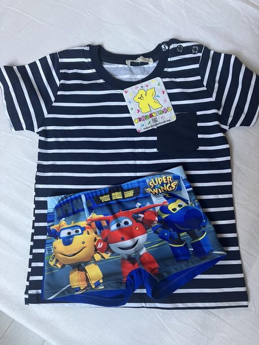 Бански и тениска за момченце