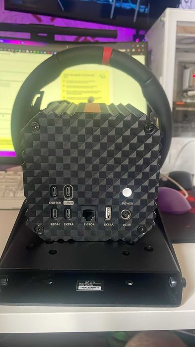 Volan gaming PXN VD4 cu quick release + PXN V9 desk clamp