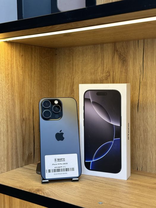 айфон 16 про черный 256гб