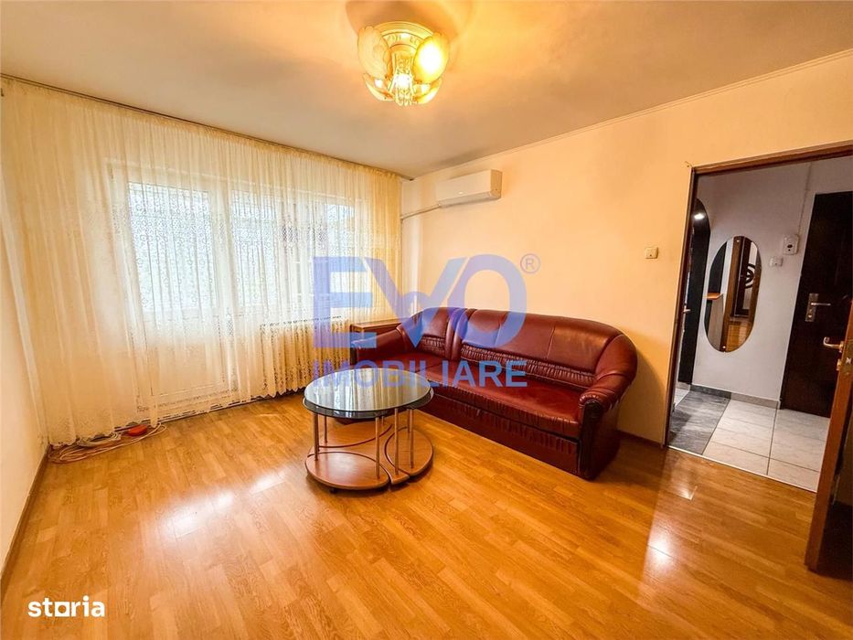Apartament cu 2 camere, aer conditionat, geam la baie, zona Podu Ros