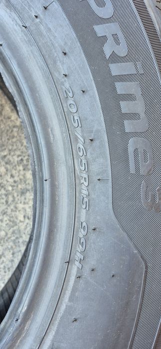 2 anvelope vara ca noi Hankook 205/65/15,dot 2023.Pretul este pe bucata
