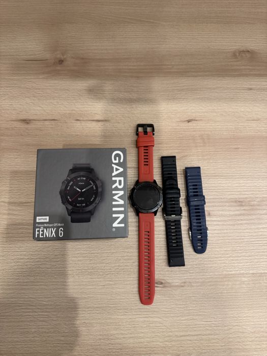 Garmin fenix 6 sappfire