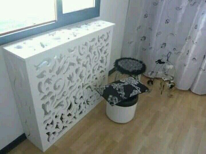 Экраны для радиаторов, дизайнерские обрешётки