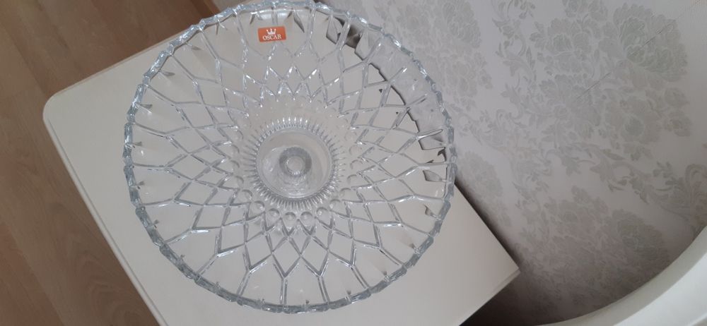 Тортница стеклянная