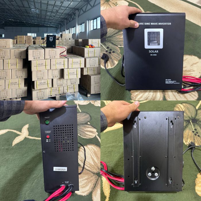 Solar UPS Инвертор Чистый синус 1кв 2кв Оптом ва Донага