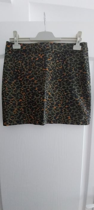 Fustă mini kaki H&M 38