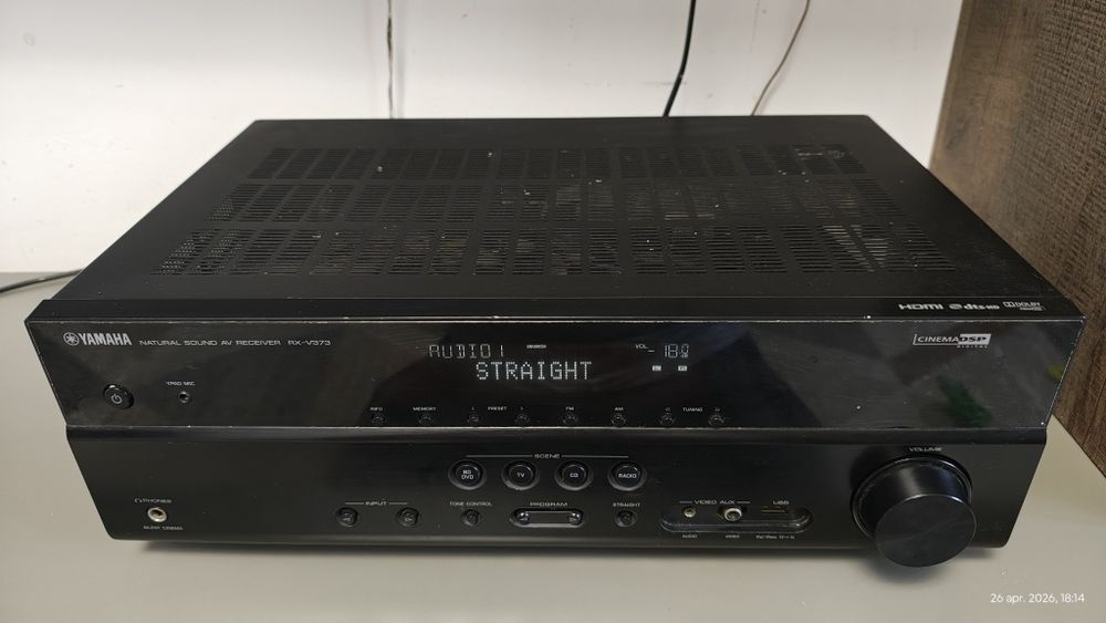 Sistem Hi Fi | AVR Yamaha RX v373 și Boxe Cambridge Audio S30