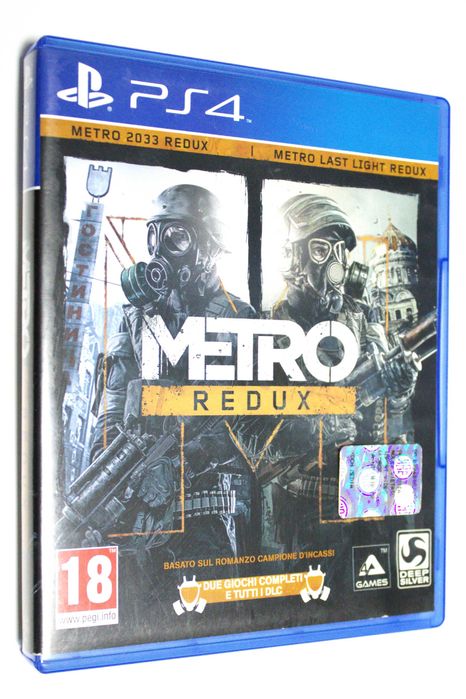 Metro Redux PS4 Playstation 4 2 jocuri Metro 2033 Last Light