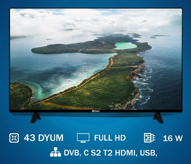 Телевизор Volto SMART TV43 Full HD