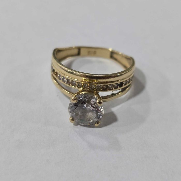 Златен пръстен 14 карата 3,4грама