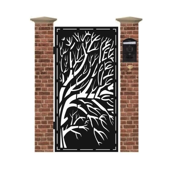 Porti laser din tabla decupata, traforata