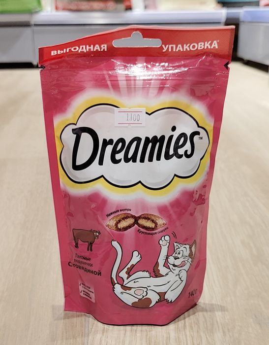 Дримс лакомство для кошек Dreamies 140гр