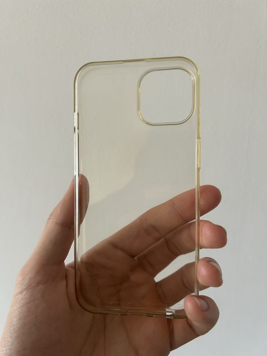 Прозрачен ултра тънък силиконов калъф за iPhone 13/14