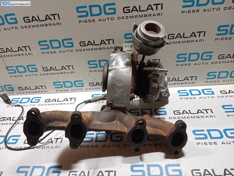 Turbo Turbina Turbosuflanta Skoda Octavia 2 2.0 TDI BMM 2004 - 2013 Cod 03G253014N [M7069]