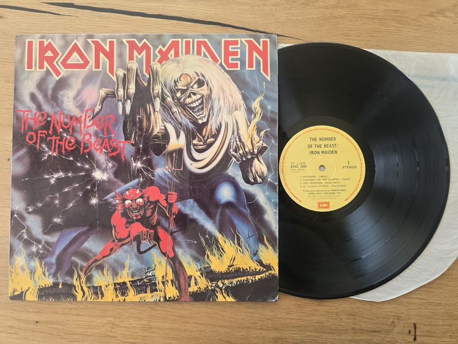 Vinyl IRON MAIDEN The Number of the Beast 1982